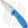 Benchmade Mini Griptilian AXIS Lock Knife Blue (2.91" Satin) 556-BLU-154CM