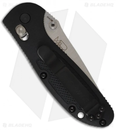 Benchmade Mini Griptilian Tanto AXIS Lock Knife Black (2.91" Satin) 557-S30V 2 Benchmade Mini Griptilian Tanto AXIS Lock Knife Black (2.91" Satin) 557-S30V - Image 2