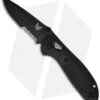 Benchmade Mini Griptilian AXIS Lock Knife Black (2.91" Black Serr) 556SBK
