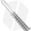 Benchmade 67 Tanto Recurve Balisong Butterfly Knife (4.25" Satin)
