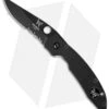 Rare Benchmade Mini AFCK 812SBT Liner Lock Knife (3.25" Black Serr)