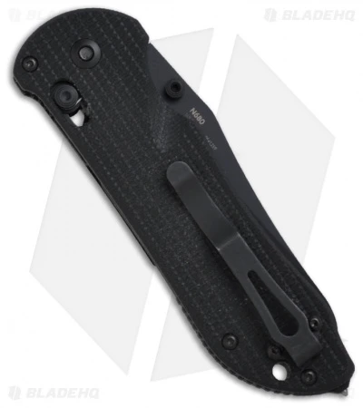 Benchmade Triage AXIS Lock Knife Black G-10 (3.5" Black Serr) 916SBK 3 Benchmade Triage AXIS Lock Knife Black G-10 (3.5" Black Serr) 916SBK - Image 3