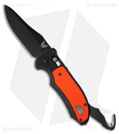 Benchmade 9170BK-ORG Triage Knife Orange Axis Automatic (3.58" Black) 1 Benchmade 9170BK-ORG Triage Knife Orange Axis Automatic (3.58" Black)