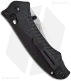 Benchmade Osborne Rift AXIS Lock Knife Black G-10 (3.67" Satin) 950-1 -Benchmade Sales Store benchmade 950 1 osborne rift axis back