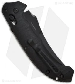 Benchmade Bedlam Automatic Axis Knife (4" Black) 8600BK -Benchmade Sales Store benchmade bedlam automatic axis knife 8600bk back