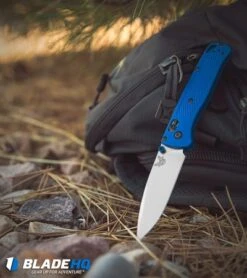 Benchmade Bugout AXIS Lock Pocket Knife Blue (3.24" Satin) 535 16 Benchmade Bugout AXIS Lock Pocket Knife Blue (3.24" Satin) 535 -Benchmade Sales Store benchmade bugout 535 BHQ 74149 dl