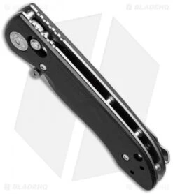 Benchmade Foray AXIS Lock Knife Black G-10 (3.24" Satin Serr) 698S -Benchmade Sales Store benchmade foray axis 698s bottom cm