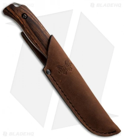 Benchmade Saddle Mountain Skinner Knife Wood Hunting Fixed Blade 15001-2 2 Benchmade Saddle Mountain Skinner Knife Wood Hunting Fixed Blade 15001-2 - Image 2