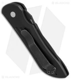 Vintage Benchmade 9500SBT Mini-Auto Stryker Automatic Knife (2.9" Black Serr) -Benchmade Sales Store vintage benchmade mini auto stryker black serr 9500sbt BHQ 37218 er side