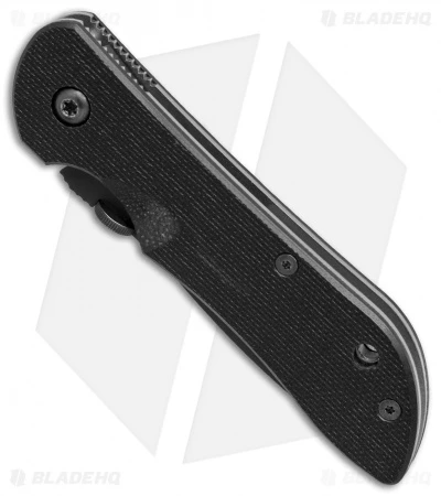 Vintage Benchmade Stryker 910BTS Liner Lock Knife (3.625" Black Serr) 2 Vintage Benchmade Stryker 910BTS Liner Lock Knife (3.625" Black Serr) - Image 2